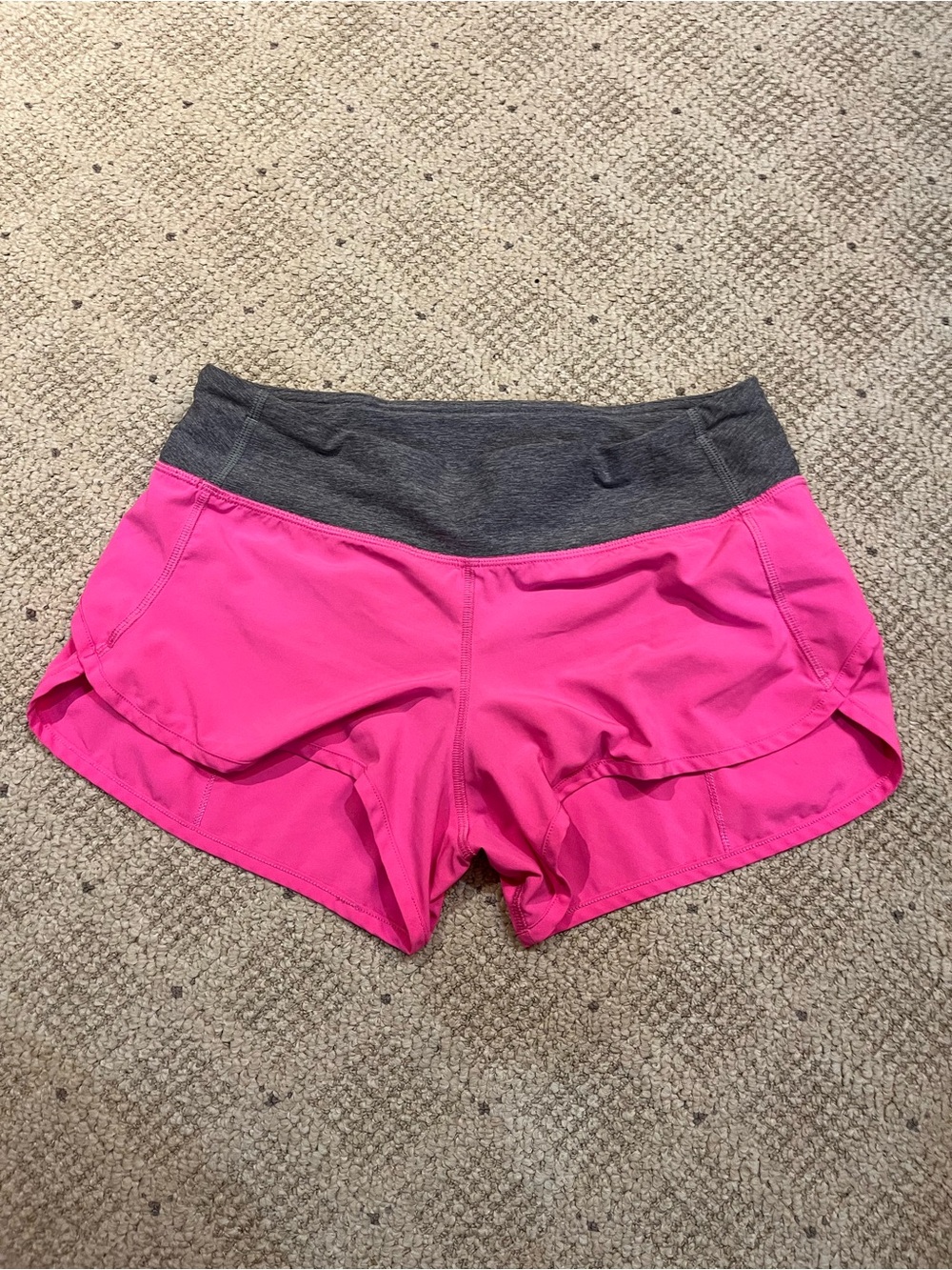 Lululemon Athletica Speed Up High Rise Shorts.
